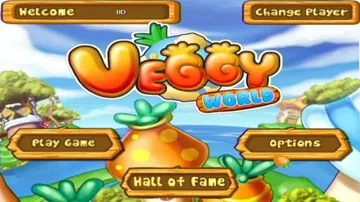 Veggy World screen shot title